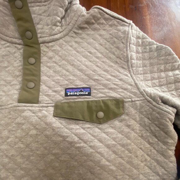 Patagonia Women's Organic Cotton Quilt Snap-T Pullover - Medium - Picture 5 of 8